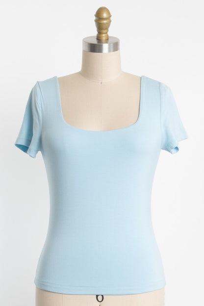 Hubby Square Neck Top