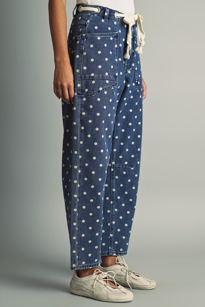 Pebble Barrel Pant