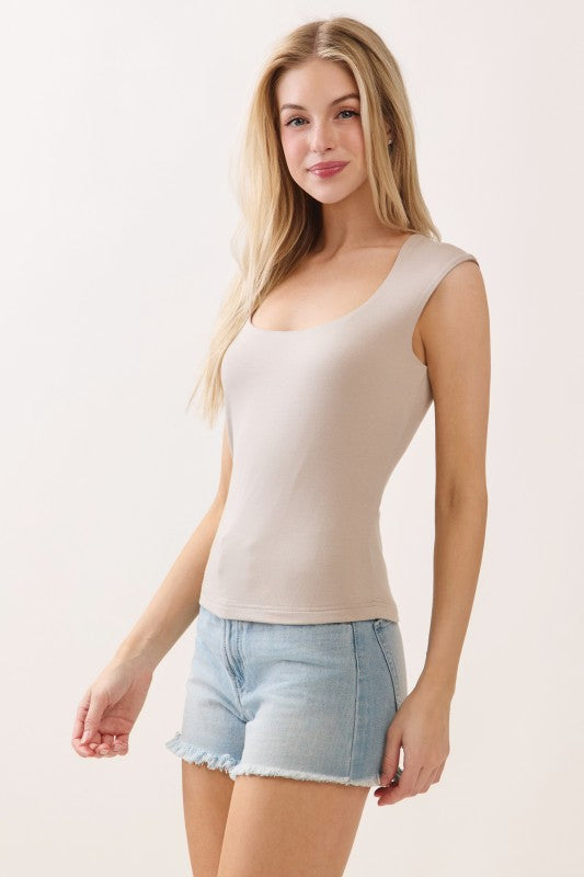 Samantha Capsleeve Top