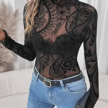 Minkley Mesh Top