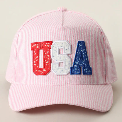 USA Patchwork Hat