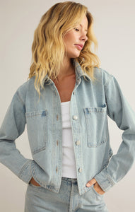 Denim All Day Cropped Jacket