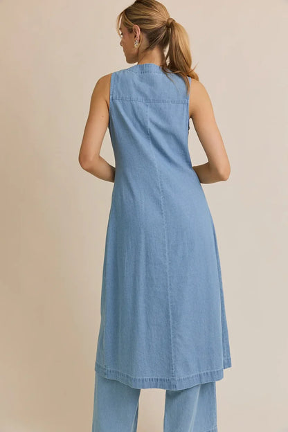 Laile Denim Top