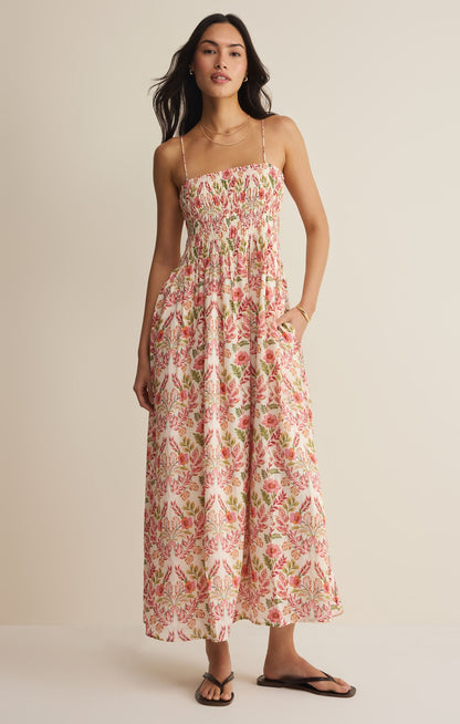 Cornelia Ami Floral Midi Dress