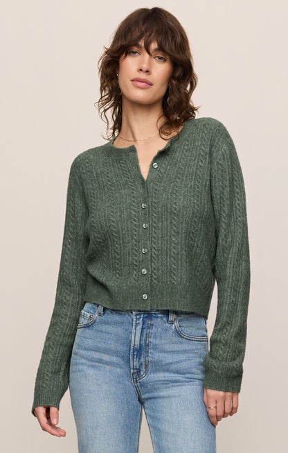 Medina Pointelle Cardigan