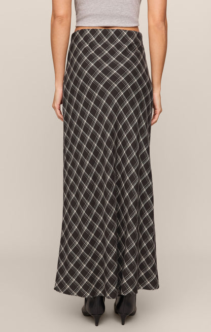 Europa Plaid Skirt