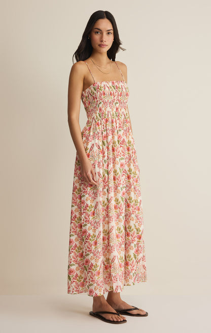 Cornelia Ami Floral Midi Dress