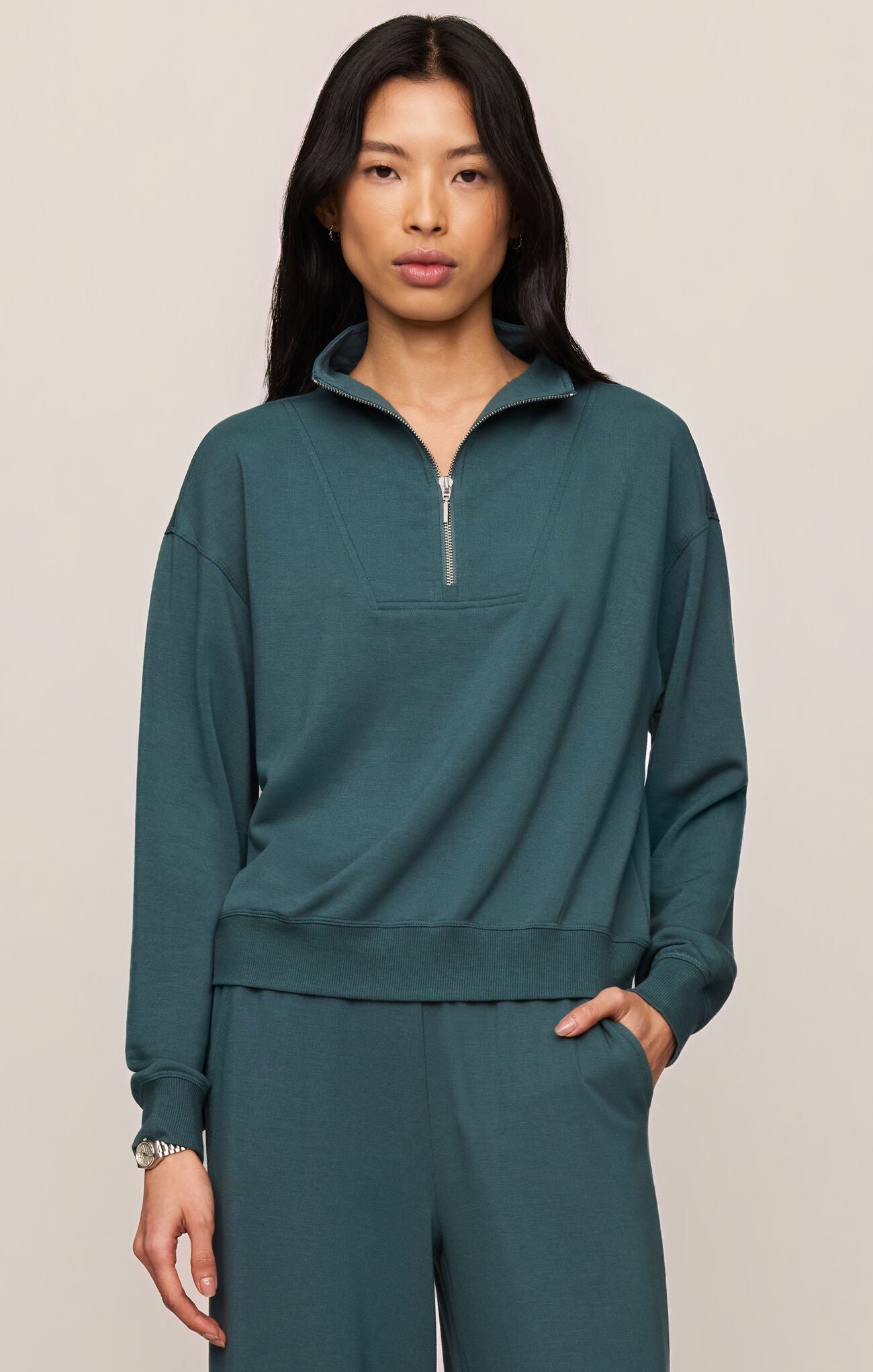 Gatecheck Modal Sweatshirt