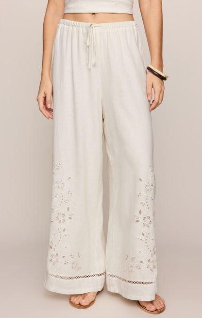 Sid Embroidered Woven Pant