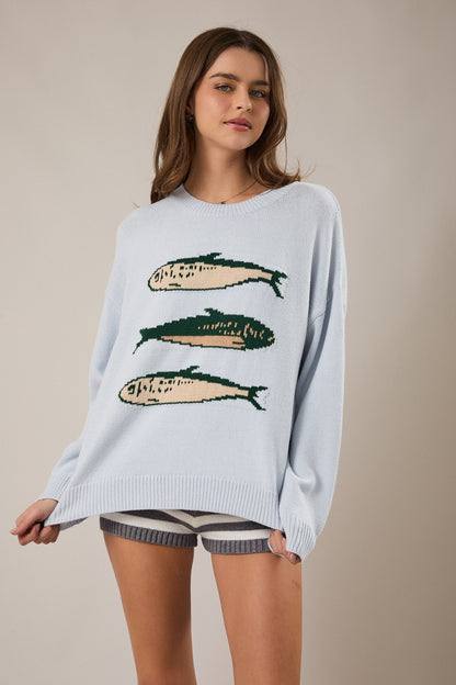 Fishy Business Sweater