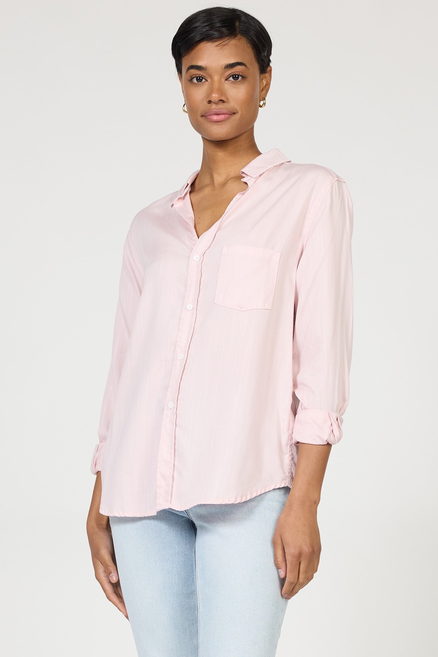 Galina Button Up Top