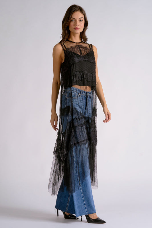 Tori Sleeveless Midi Dress