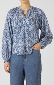 Patchie Pattern Blouse