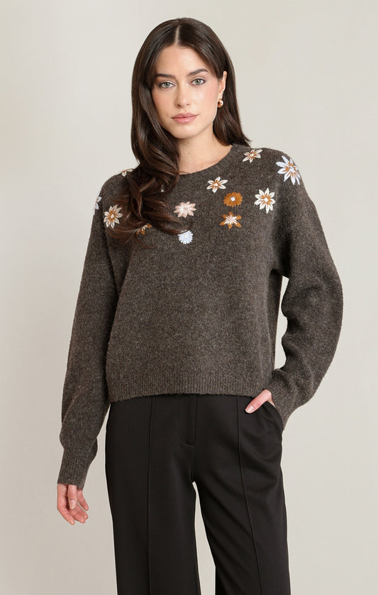 Charli Floral Sweater