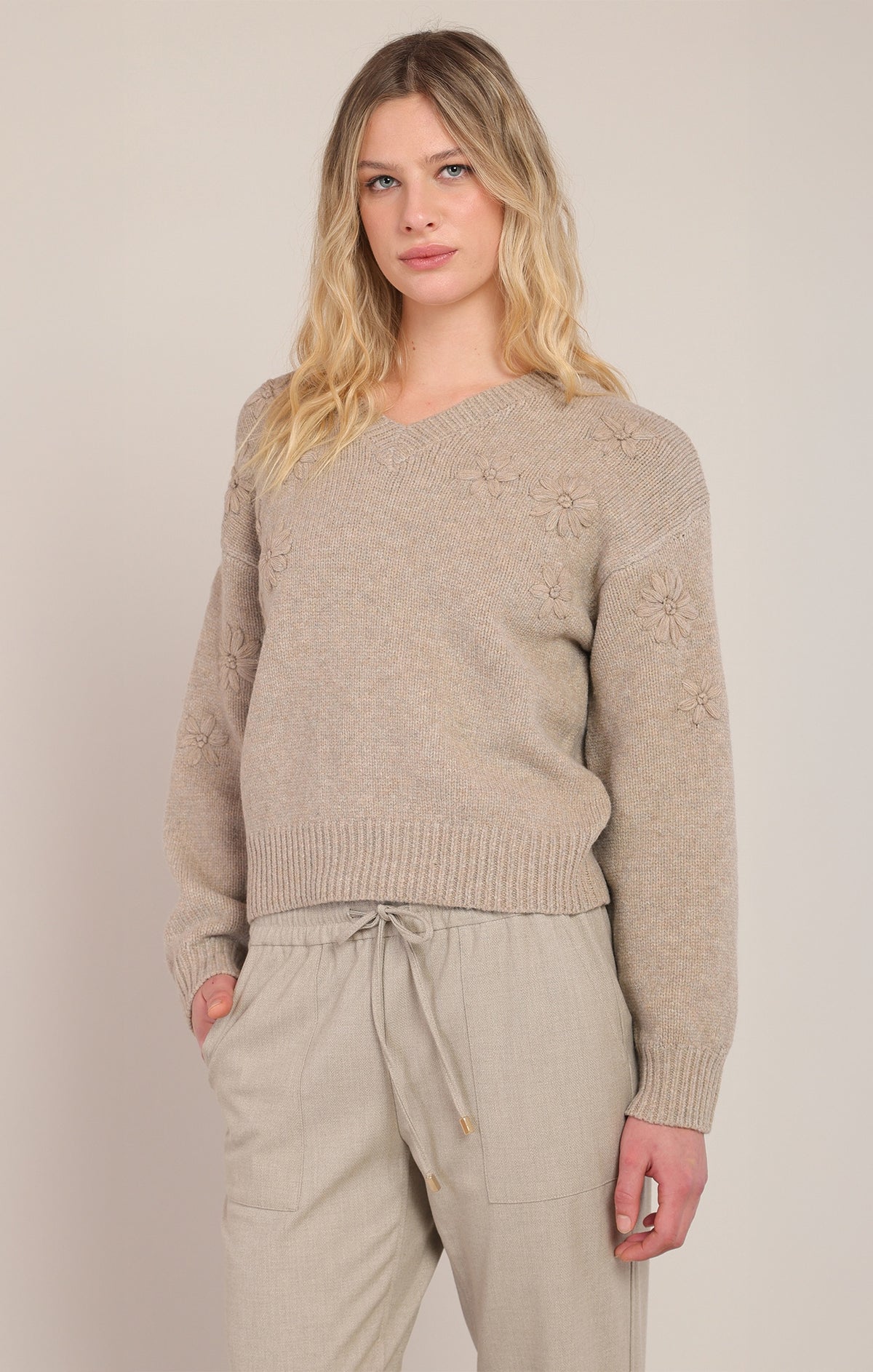 Debbie Floral Sweater