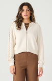 Mitchell Crochet Sleeve Sweater