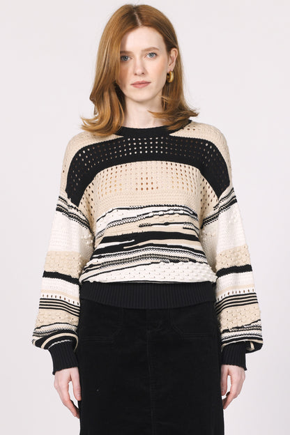 Maryn Striped Sweater