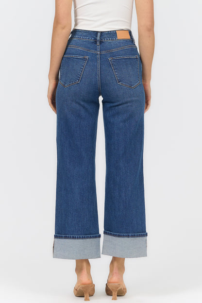 Holly HR Cuffed Denim