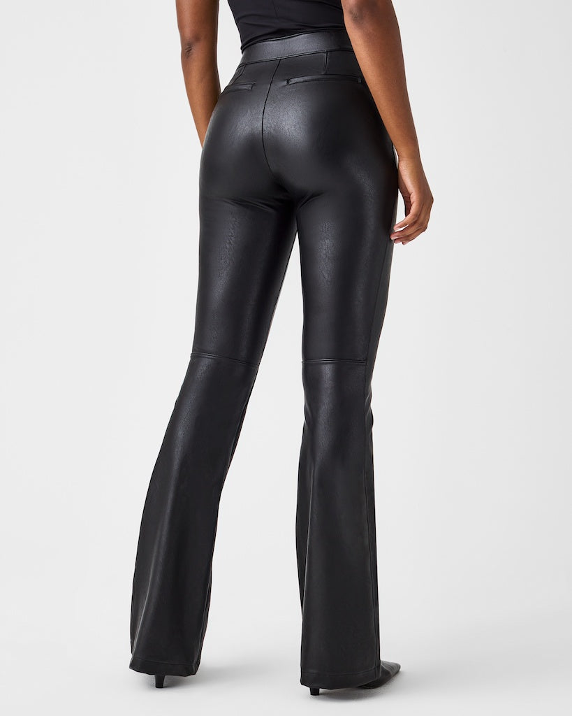 Leather Flare Pant