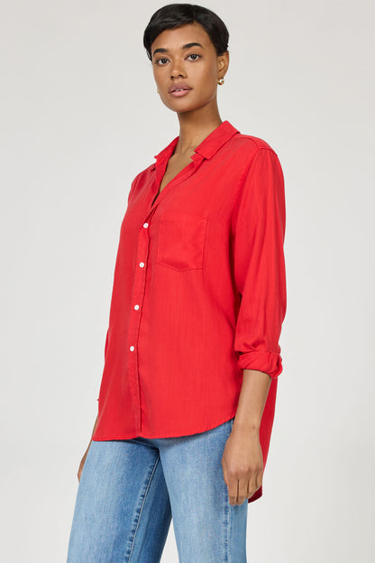 Galina Button Up Top
