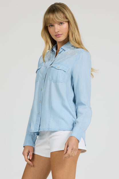 Star Button Up Shirt