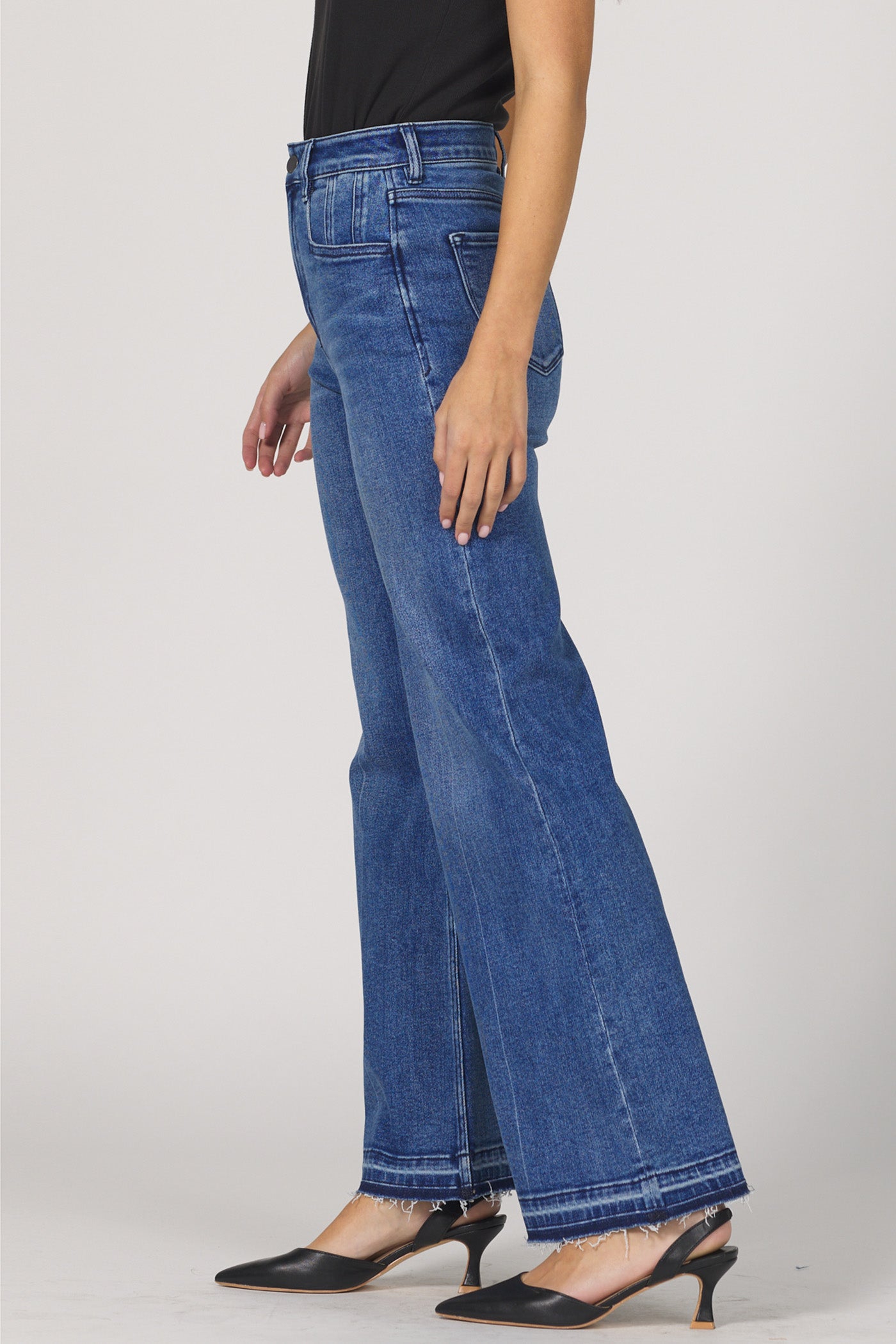 Holly HR Wide Denim