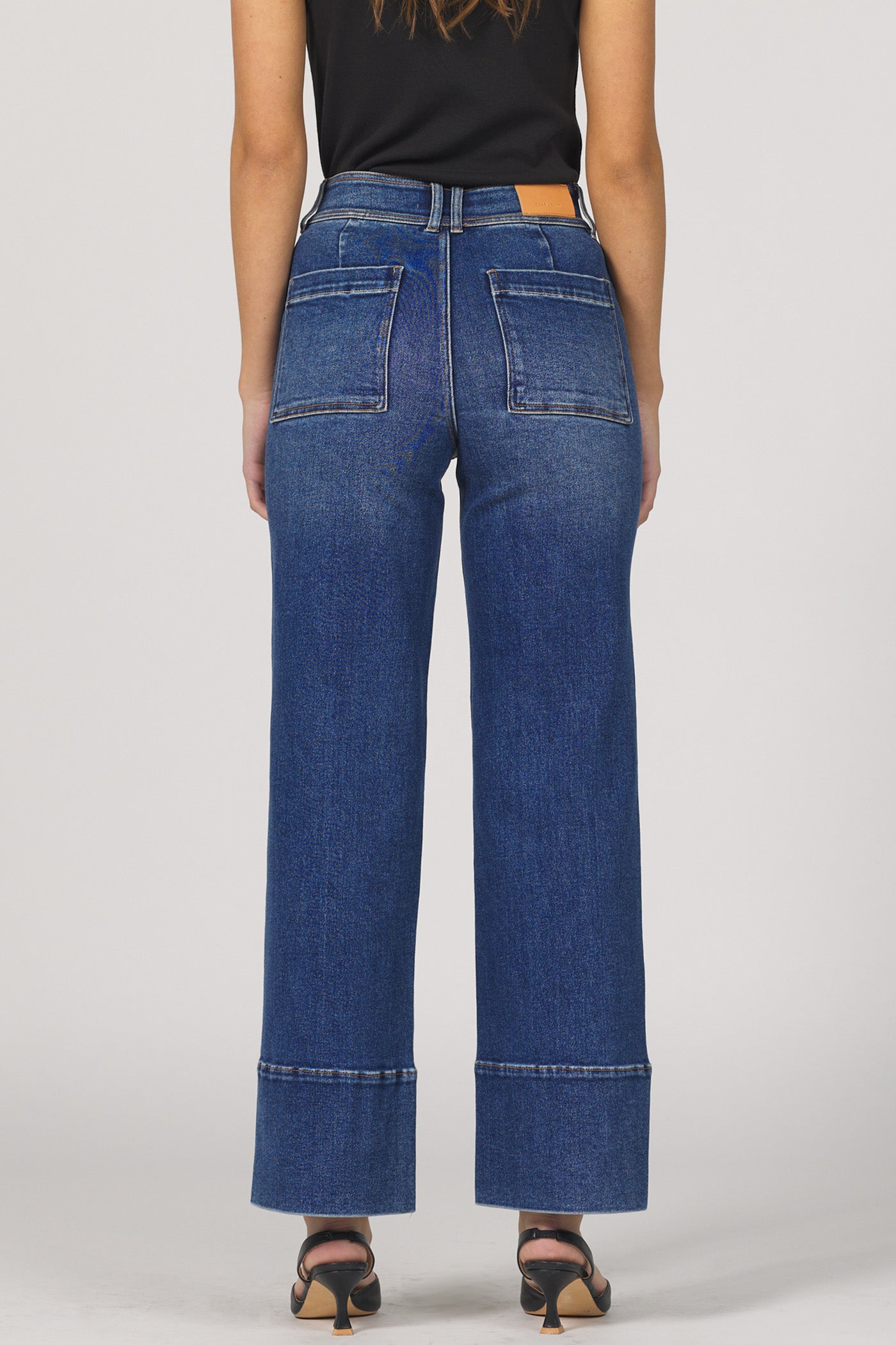 Holly Cuffed Seam Denim