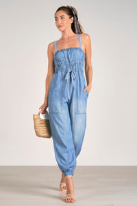 Janice Denim Jumpsuit