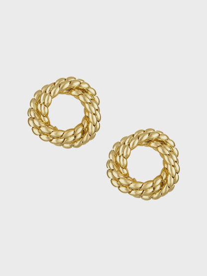 Perry Braided Knot Earring