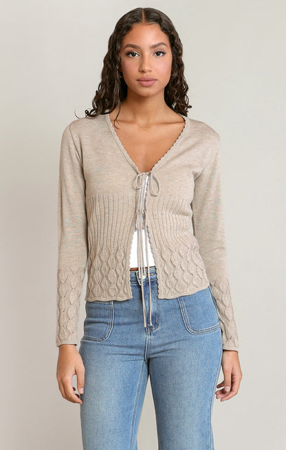 Northern Tie Cardi