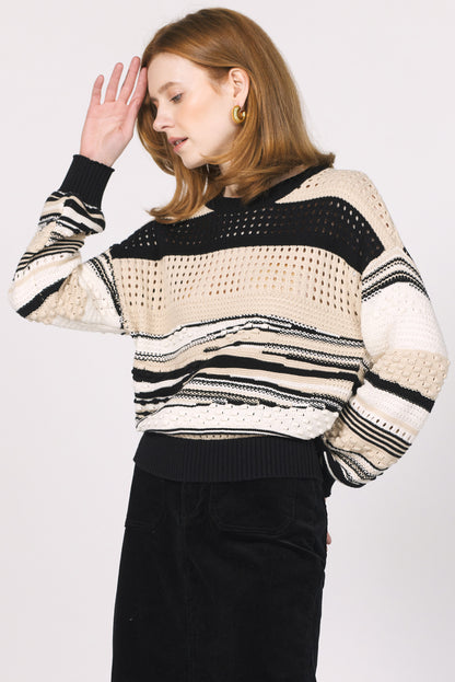 Maryn Striped Sweater