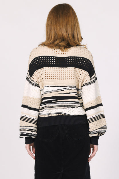 Maryn Striped Sweater