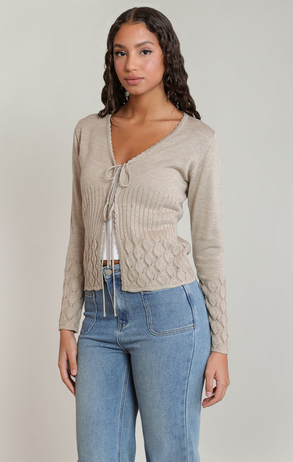 Northern Tie Cardi