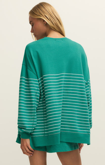 Striped Modern Weekender