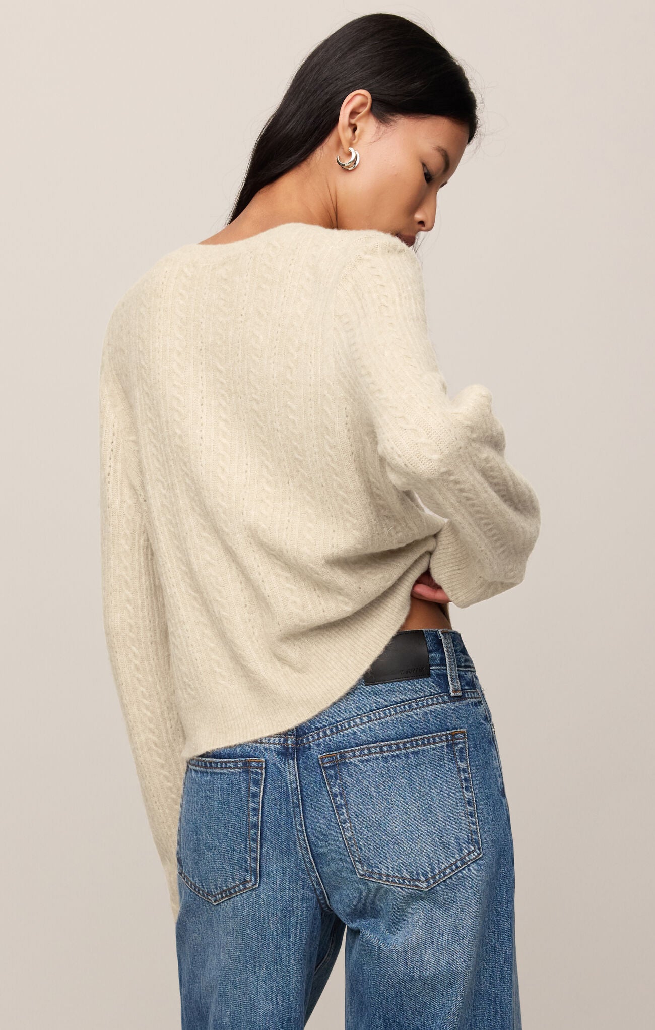 Medina Pointelle Cardigan
