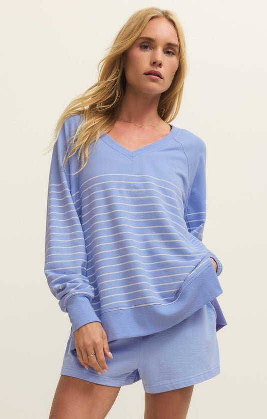 Vneck Striped Weekender