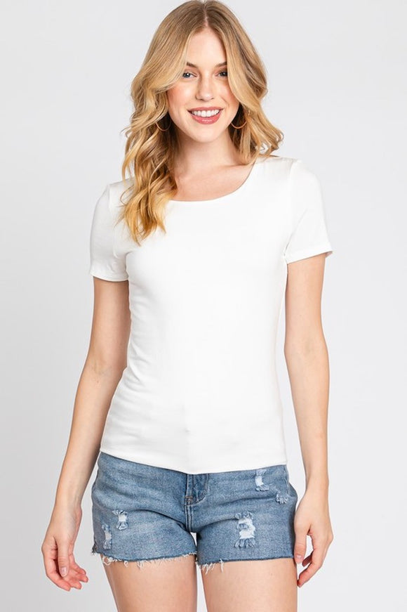 Stef Round Neck Top