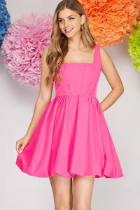 Luella bubble hem dress