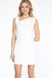 Constance  Asymetrical Neck  Dress