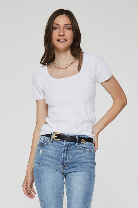 Lara Short Sleeve Sweater